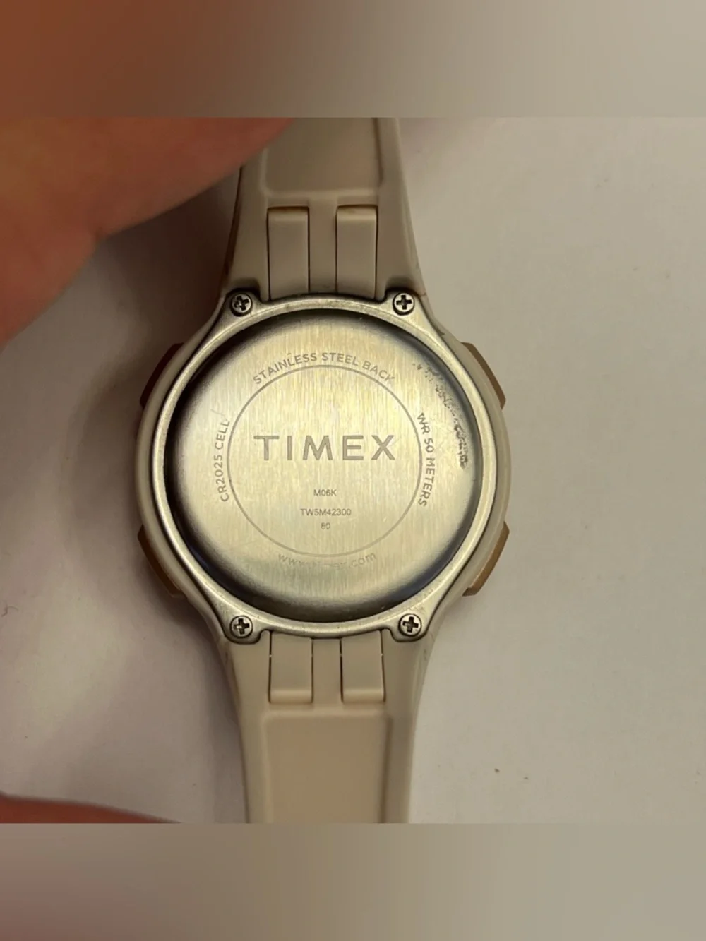 TIMEX Women's Watch -‎ INDIGLO Backlight Water Resistant - TW 5M42300